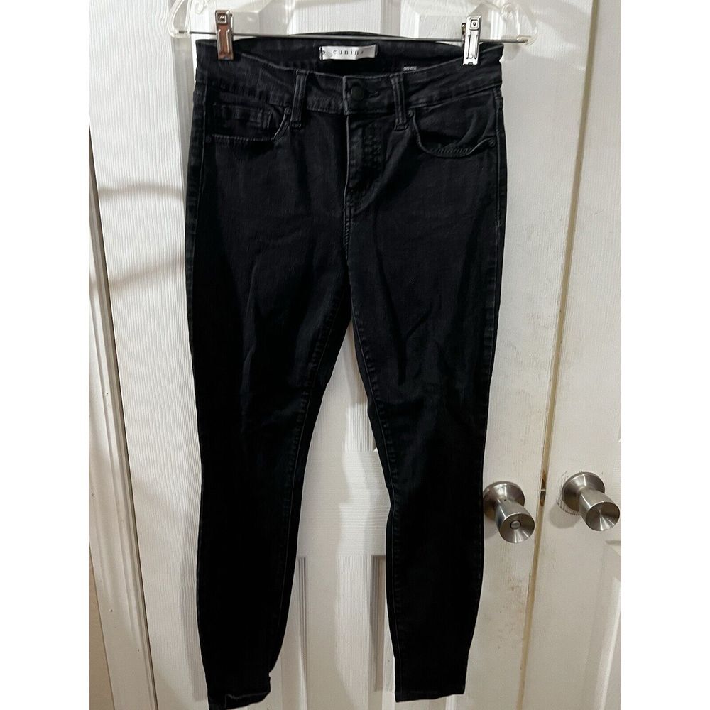 Eunina Ladies Black Jeans Jude Midrise‎ Skinny Ankle Size 5
